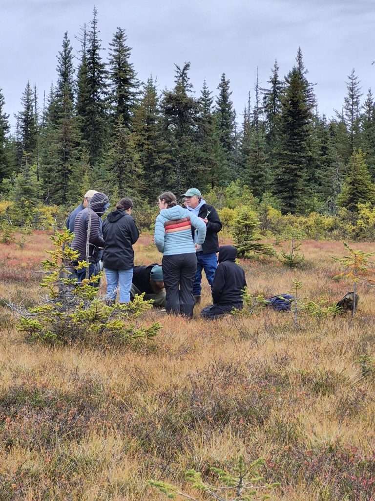 educators talk about peatlands at the Wynn center